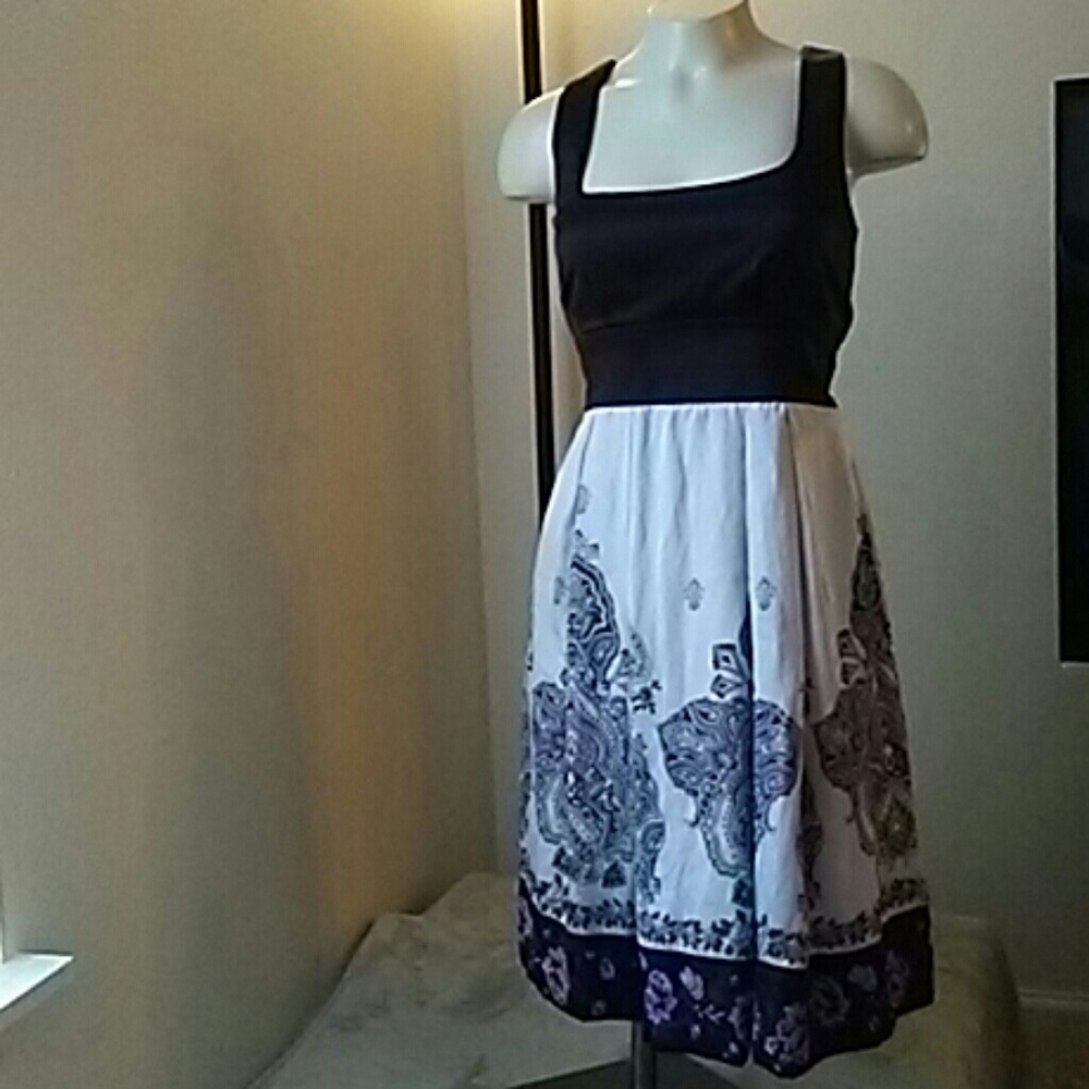 floral empire waist dress